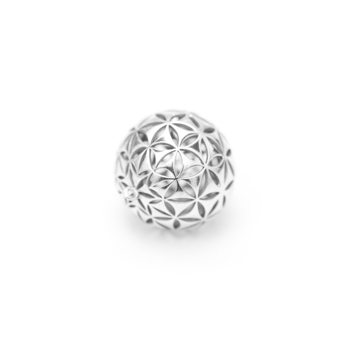 Global Charming - Flower of Life (Secret of the Universe) - White Gold