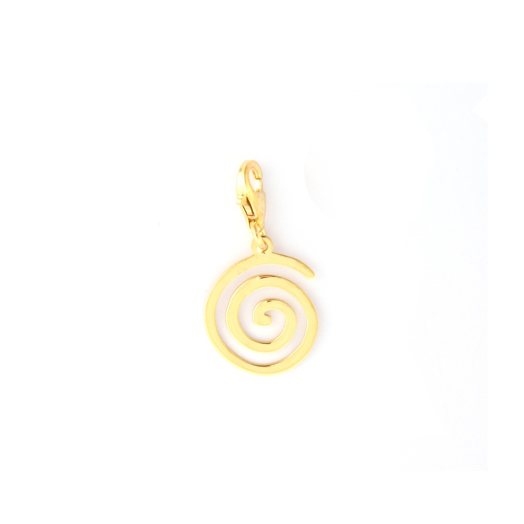 Global Charming - Spiral (Change And Growth) - Yellow Gold