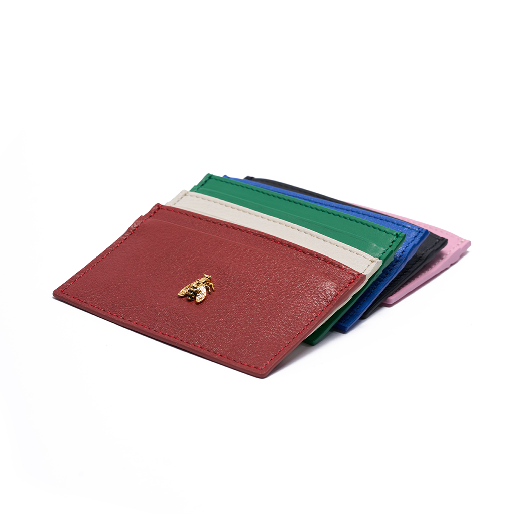 Beedot - Card Holder - Coral