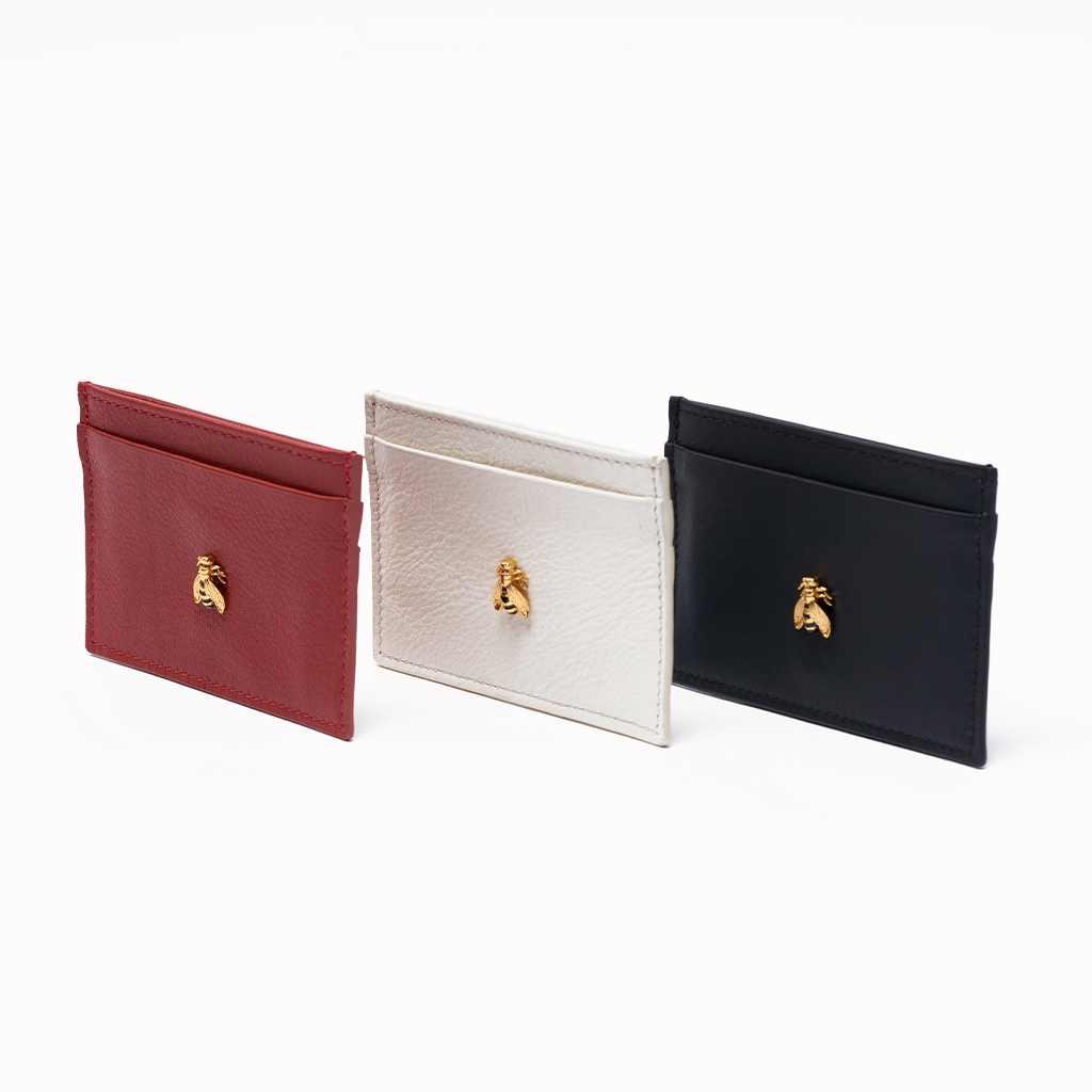 Beedot - Card Holder - Ecru