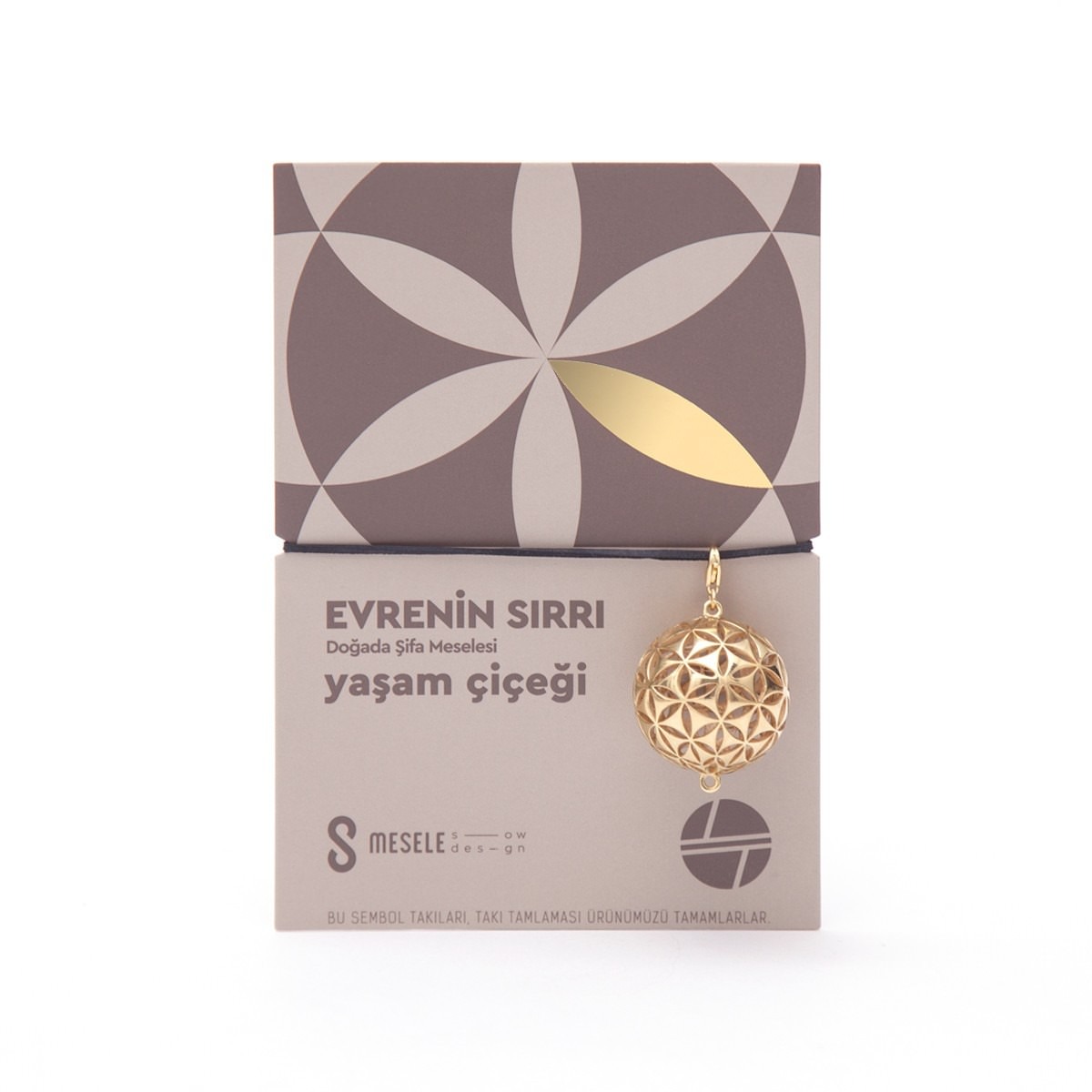 Takı Tamlaması - Yaşam Çiçeği (Evrenin Sırrı) - Sarı Altın
