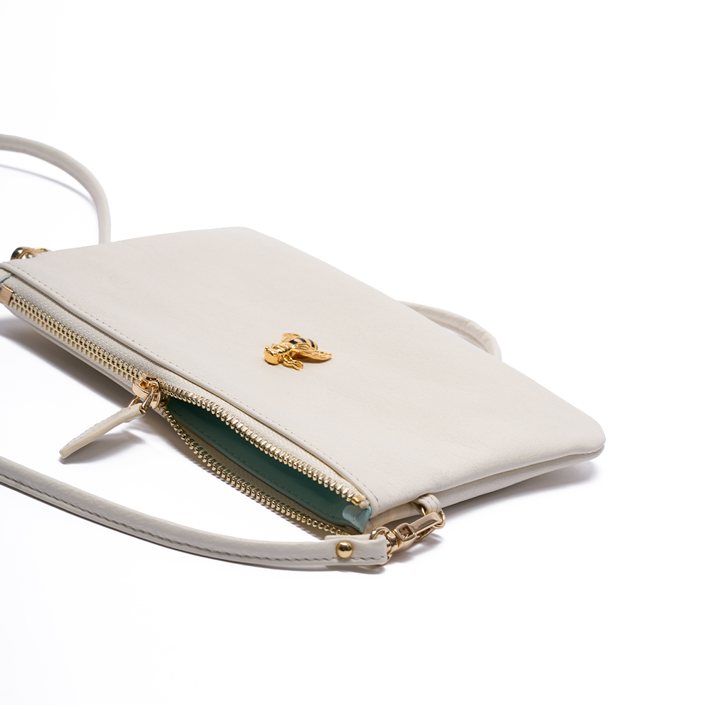 Aribelle - Mini Crossbody Bag - Ecru