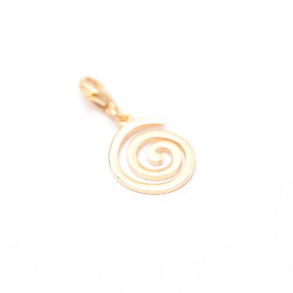 Global Charming - Spiral (Change And Growth) - Yellow Gold