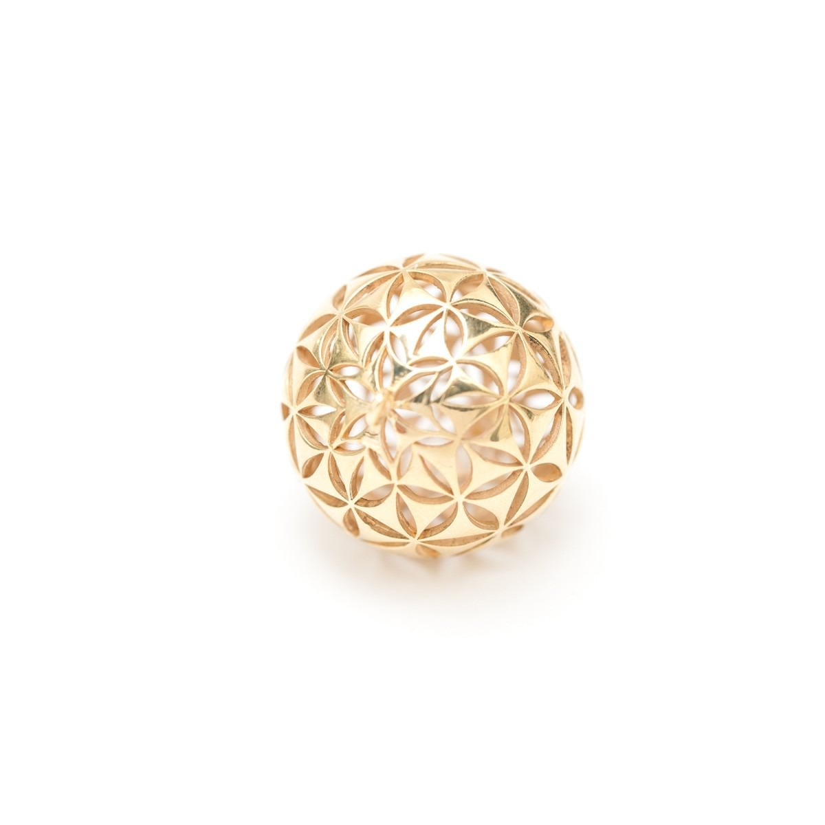 Global Charming - Flower of Life (Secret of the Universe) - Yellow Gold