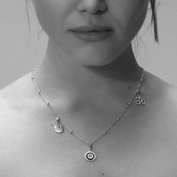 Global Charming - Evil Eye (Nazar) Blue Eye - Yellow Gold