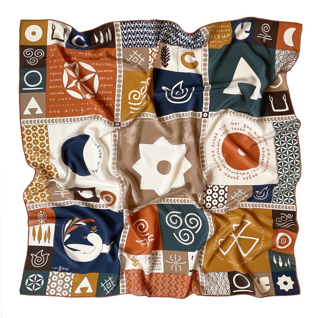 Talismanic Shawl - Silk (Large)