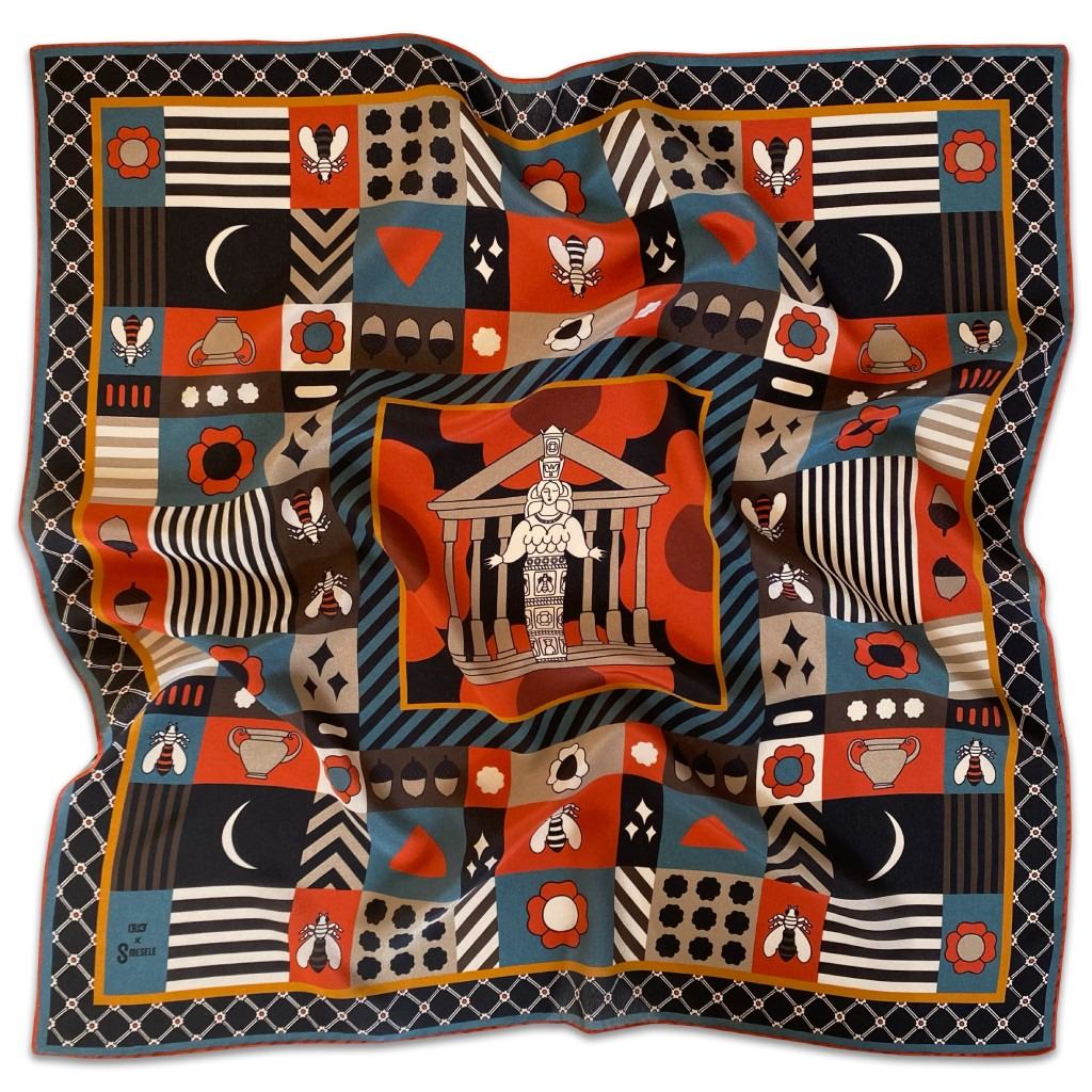 Artemis of Ephesus Shawl Silk - (Medium)