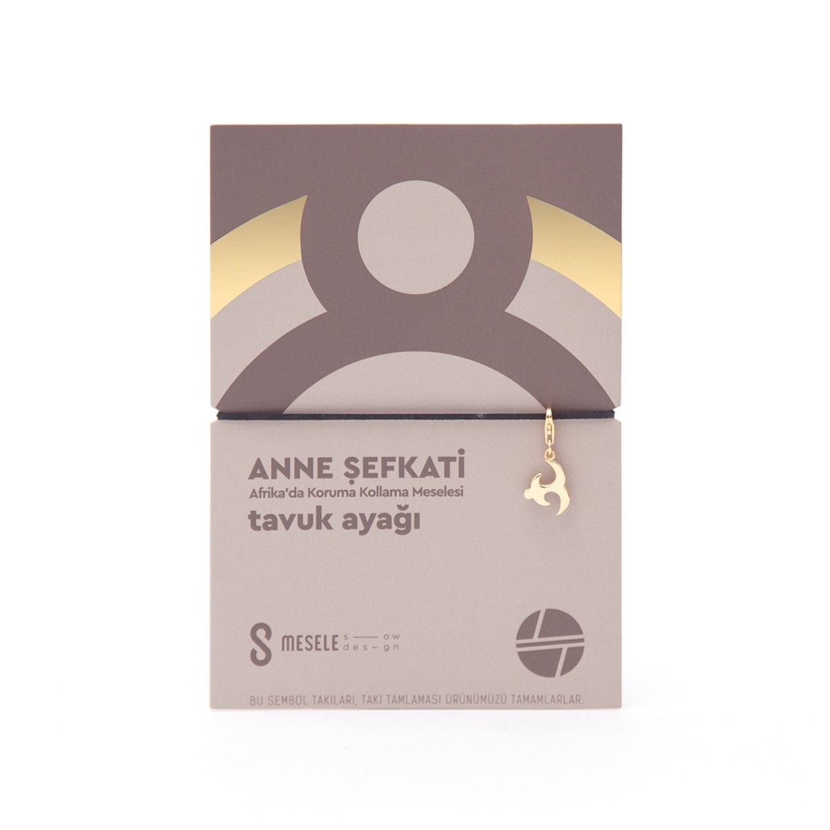 Takı Tamlaması - Tavuk Ayağı (Anne Şefkati) - Sarı Altın