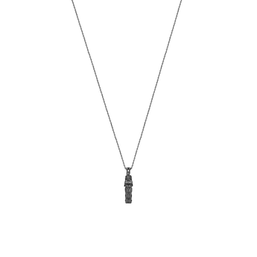 Artemis Necklace- Small (Rhodium)