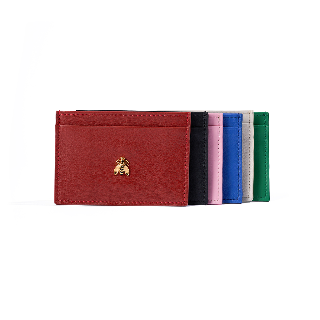 Beedot - Card Holder - Coral