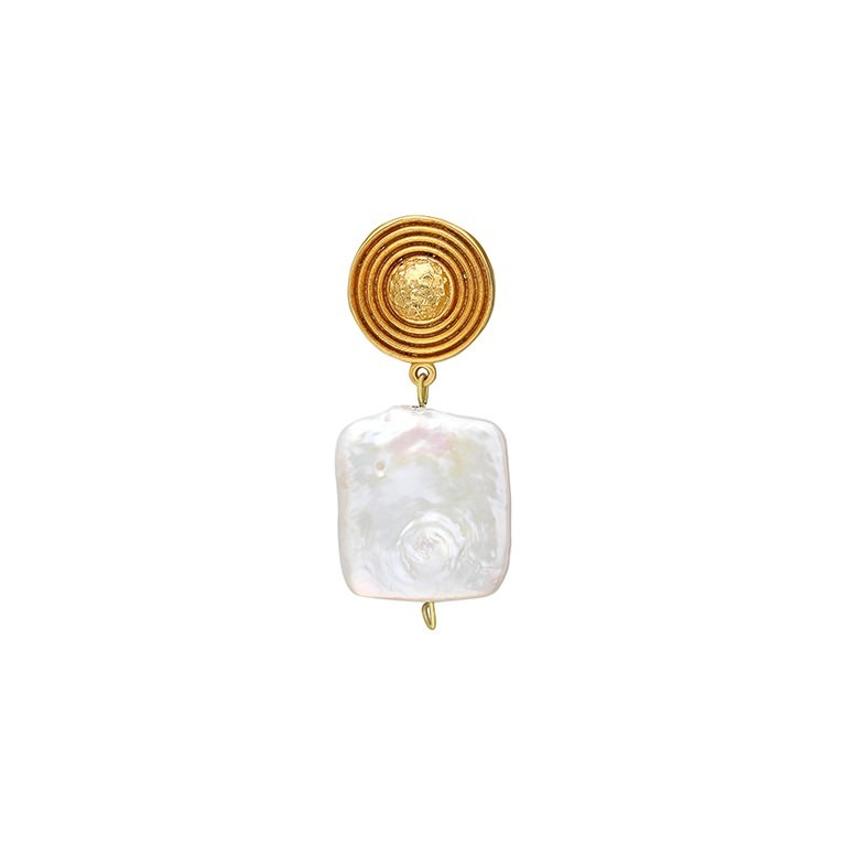 Orbis Earring - Eye (Single Pearl)