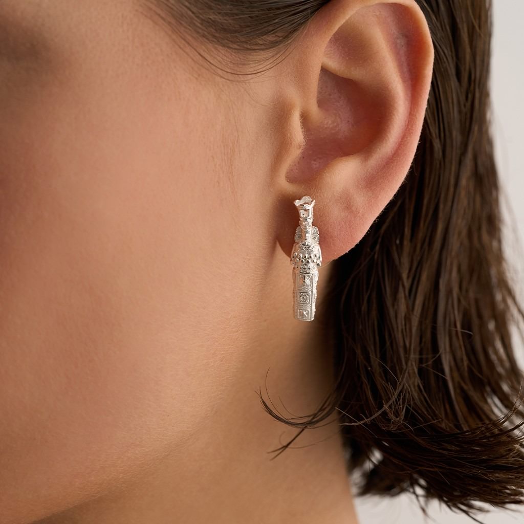 Artemis Earring - White