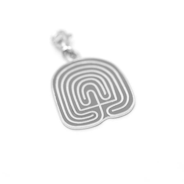 Global Charming - Tapuat (Mother Earth) - White Gold Gray Enamel