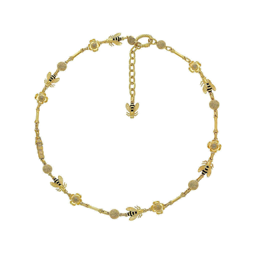 Artemis, Bee, and Flower Extended Column Chain