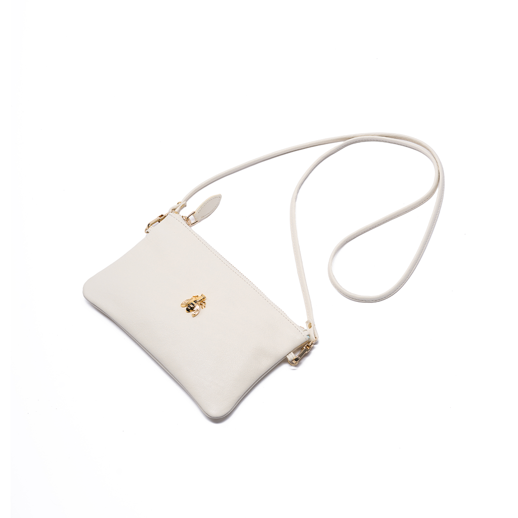 Aribelle - Mini Crossbody Bag - Ecru