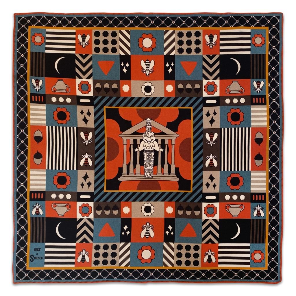 Artemis of Ephesus Shawl Silk - (Small)