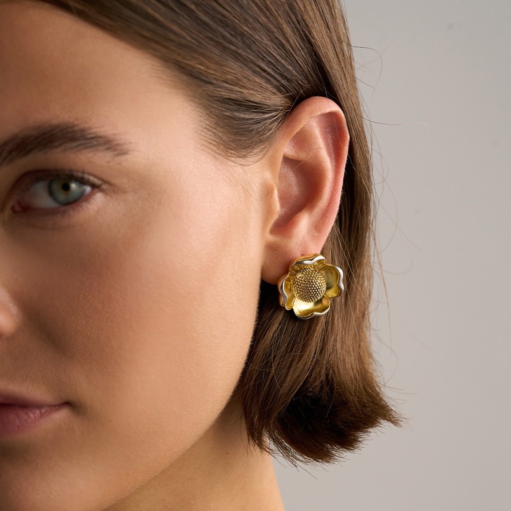 Flower Earring - Large