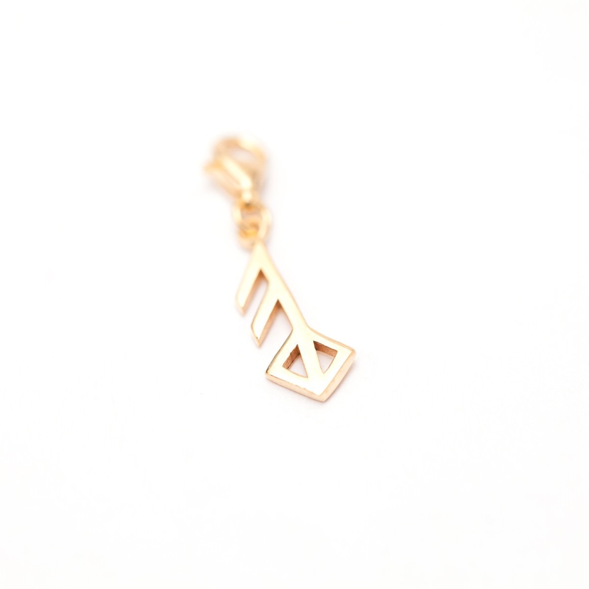 Global Charming - Ansuz and Ingwaz (Love) - Yellow Gold
