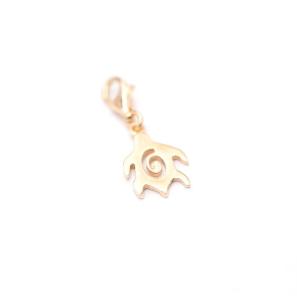 Global Charming - Turtle (Defense) - Yellow Gold