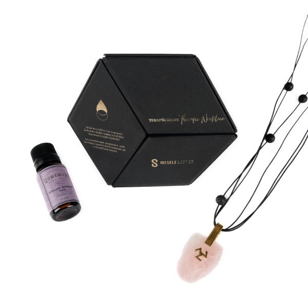 Theraphic Necklace (Strawberry Quartz) – Love