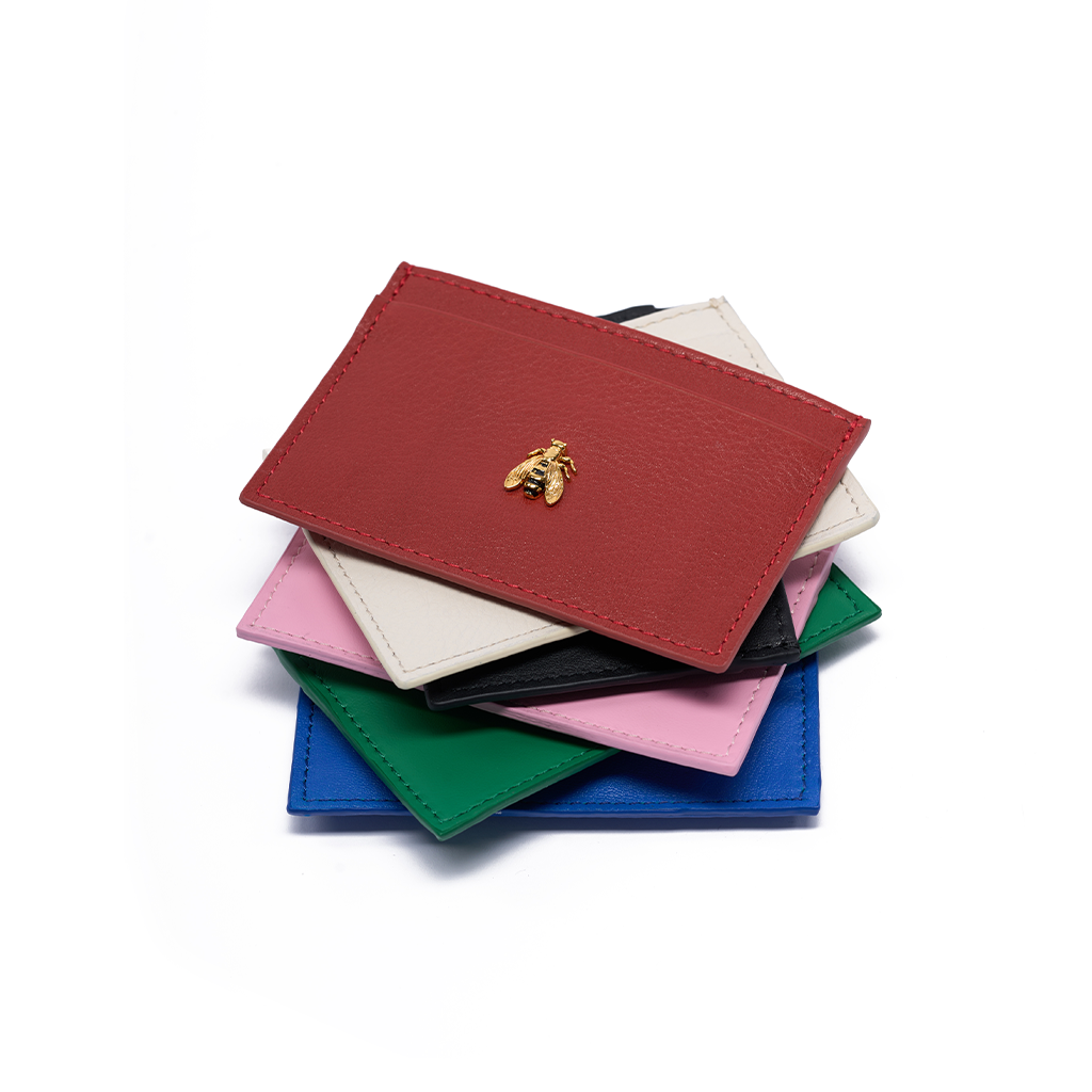 Beedot - Card Holder - Coral