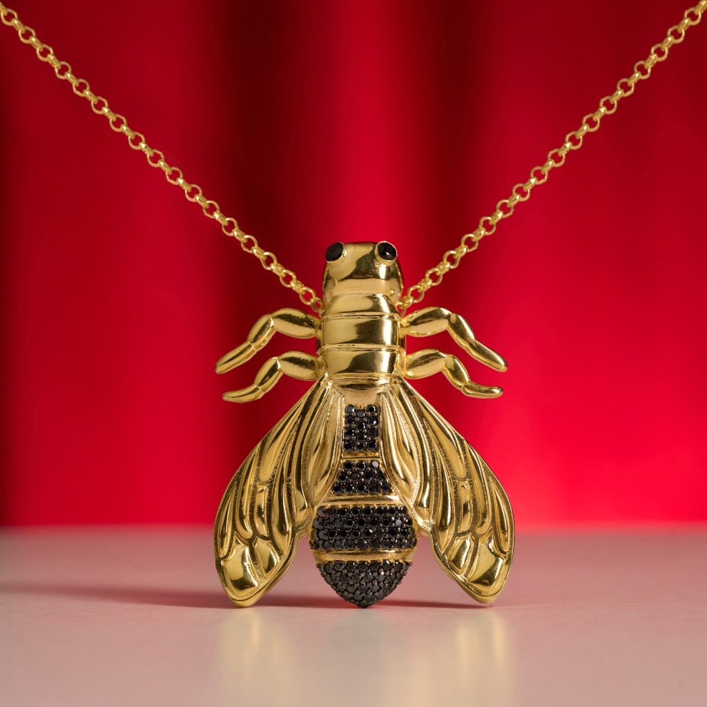 Gigantic Bee Necklace