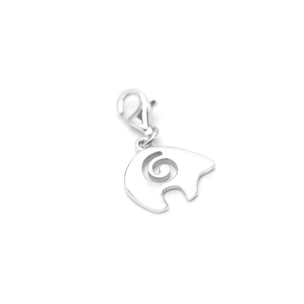 Global Charming - Bear (Invincibility) - White Gold