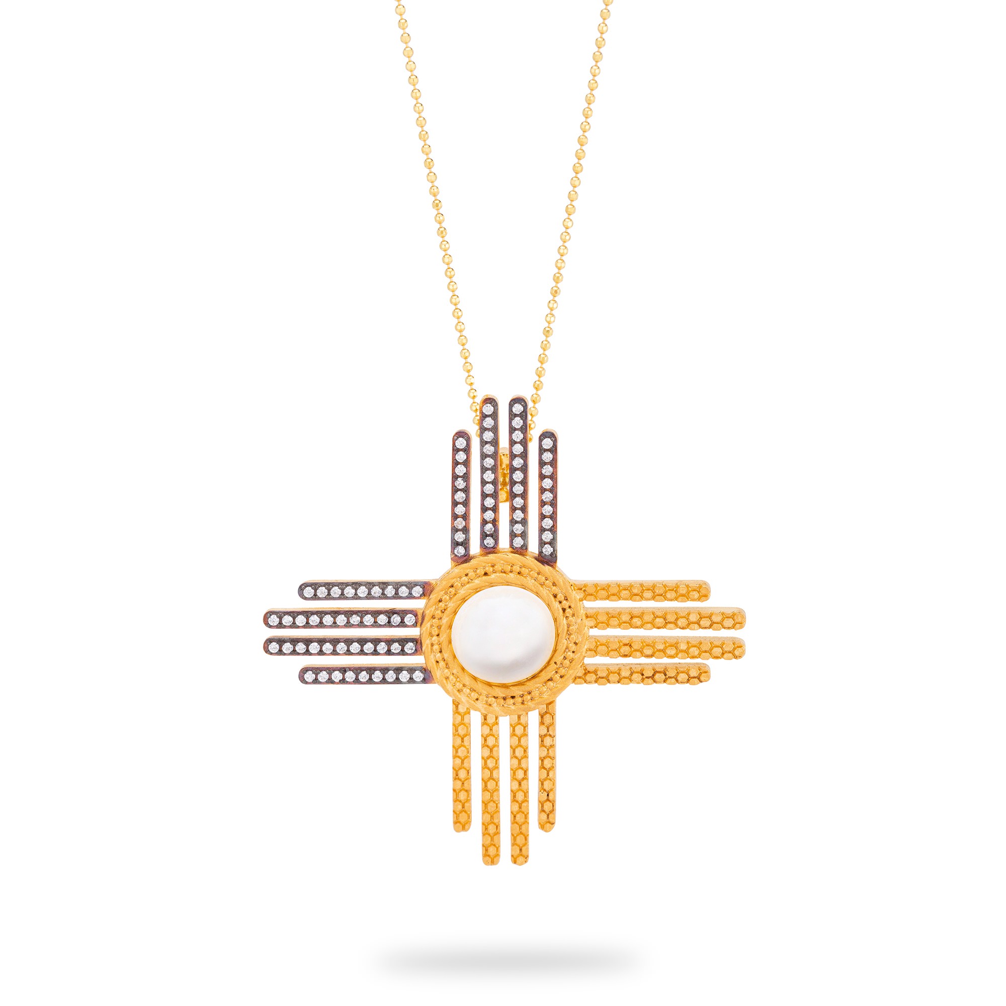 The Matter of the Sun in Natives American - Zia (Harmony) - Necklace